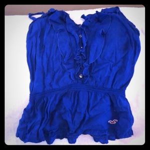 Hollister Blue cami top size small